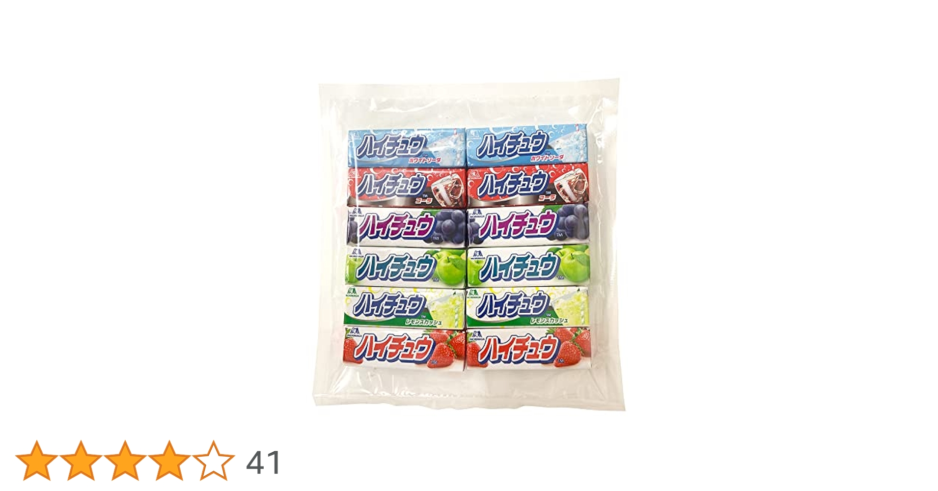 Amazon.co.jp: 森永製菓 ハイチュウ HICHEW 人気6種 アソート
